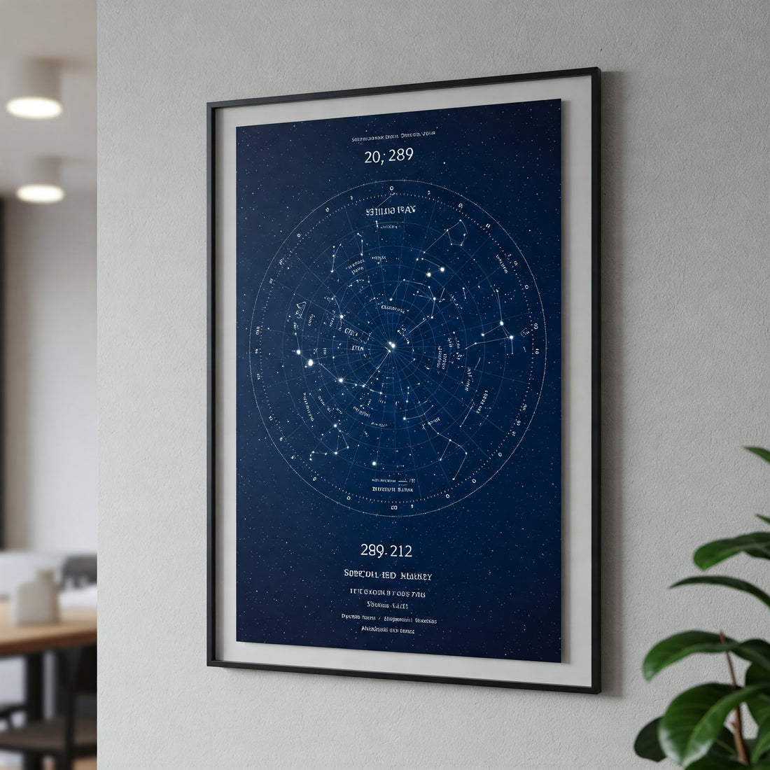 Star Map Poster
