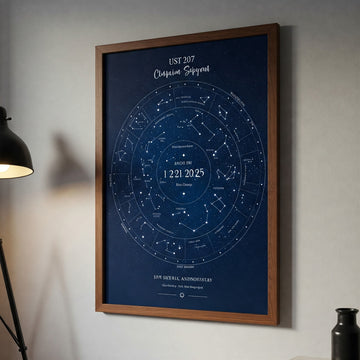 Star Map Poster